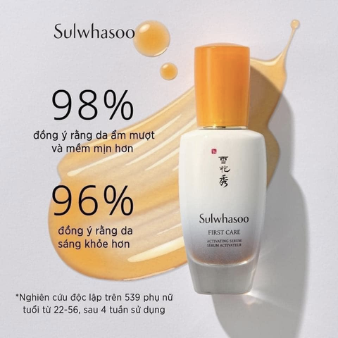 TINH CHẤT KHỞI ĐẦU NGĂN NGỪA LÃO HOÁ SULWHASOO FIRST CARE ACTIVATING SERUM