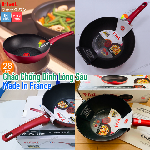 CHẢO CHỐNG DÍNH LÒNG SÂU T-FAL 28CM C62219