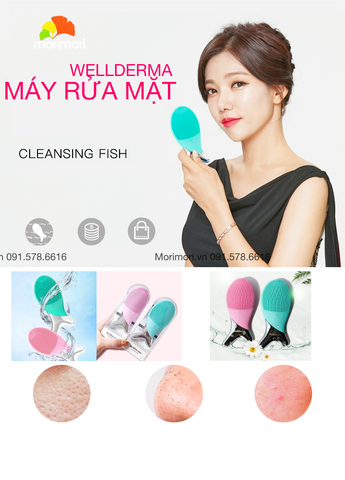 Máy rửa mặt WELLDERMA CLEANSING FISH