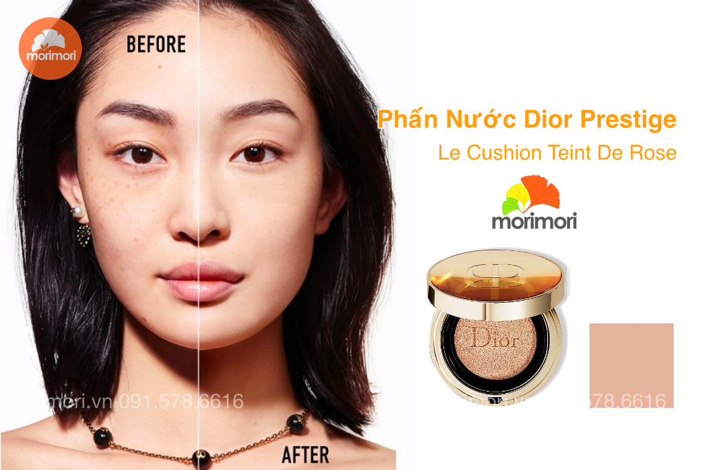 Phấn Nước Cushion Dior Prestige Le Cushion Teint De Rose SPF50 PA L   Sosoye Shop