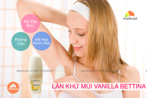 LĂN KHỬ MÙI VANILLA BETTINA BARTY