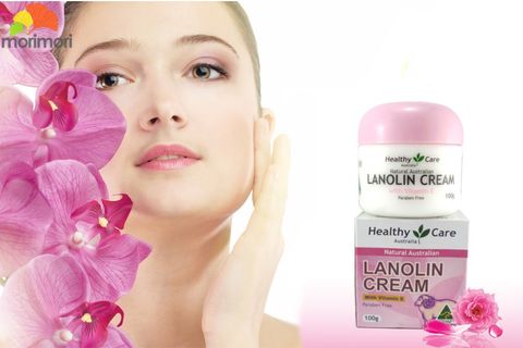 Kem dưỡng da nhau thai cừu mỡ cừu Chống lão hóa Healthy Care Lanolin Cream 100g