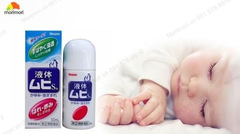 LĂN MUỖI MUHI NHẬT BẢN 50ML CHO BÉ