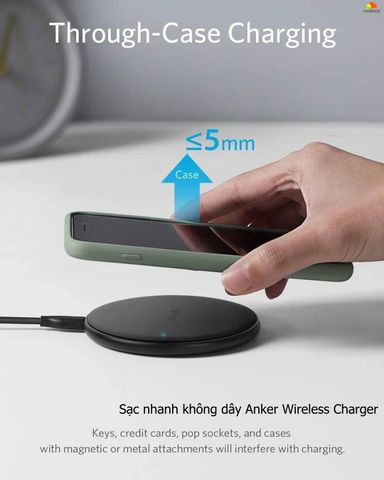 Sạc nhanh không dây Anker Wireless Charger