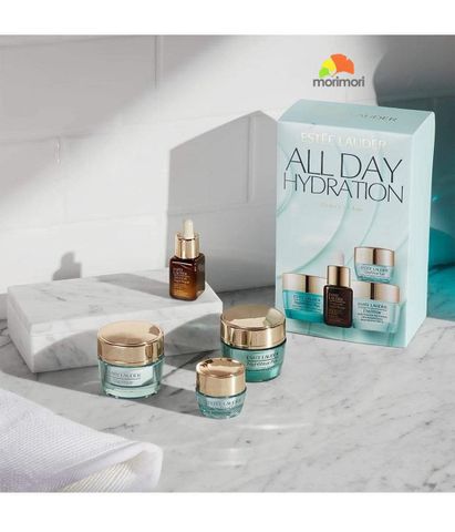 SET FULL BOX ESTEE LAUDER ALL DAY HYDRATION