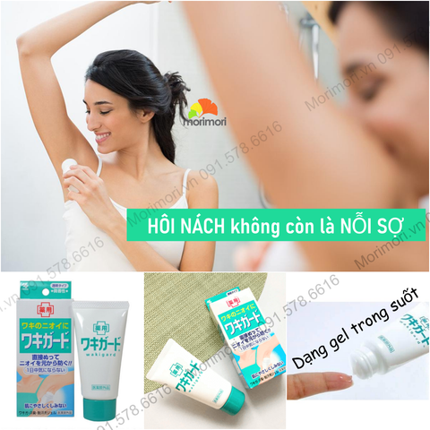 GEL LĂN ĐẶC TRỊ KHỬ MÙI HÔI NÁCH KOBAYASHI 50G