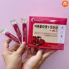 Collagen Lựu Đỏ Hàn Quốc Mẫu Mới 3000DA + Vitamin C Hàn Quốc Hộp 30 gói