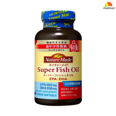 Viên uống dầu cá Nature Made Super Fish Oil mẫu mới 2021