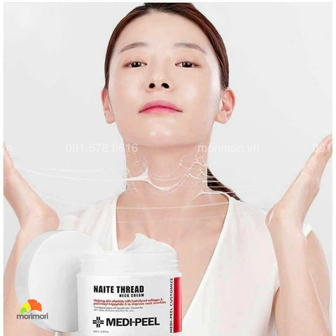 Kem Dưỡng Chống Lão Hóa Chuyên Sâu Cho Vùng Da Cổ Medi-Peel Naite Thread Neck Cream