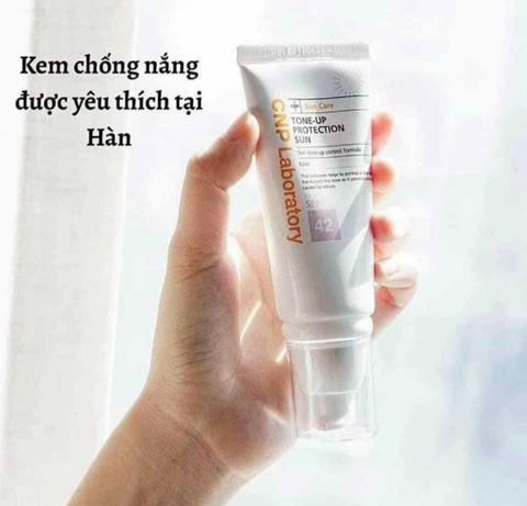 Kem chống nắng CNP Tone-Up Protection Sun 42+++