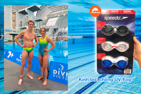 Set 3 Kính Bơi Speedo Người Lớn mẫu mới