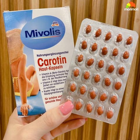 VIÊN UỐNG CHỐNG NẮNG MIVOLIS CAROTIN