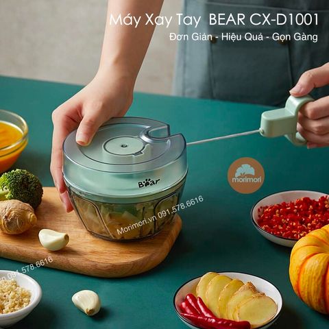 MÁY XAY ĐA NĂNG  KÉO TAY MINI BEAR CX-D0001 400ML