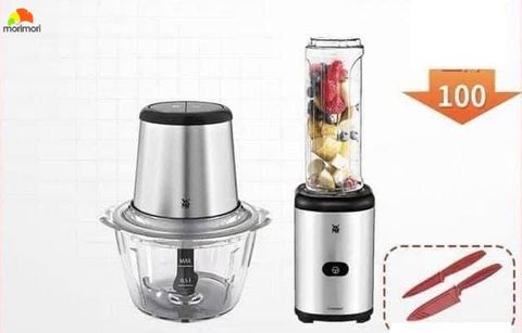 MÁY XAY THỊT WMF KULT TẶNG KÈM 1 MÁY XAY SINH TỐ & 1 SET DAO