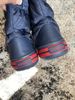 BỐT CROCS WINTER PUFF KIDS Navy/Red 14613-485