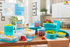 SET 15 HỘP TRỮ MÁT & ĐÔNG TUPPERWARE BLUE OCEAN _ TB2911/01  FULLBOX