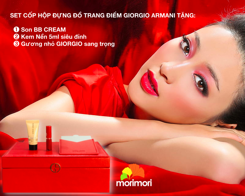 H p Trang i m GIORGIO ARMANI T ng SON BB CREAM Kem N n Armani G ng Morimori.vn Chuyen Hang Nh p Kh u Chinh Hang