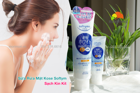 Sữa Rửa Mặt Kose Softymo Size Lớn Nhất 220g - Nhật Bản