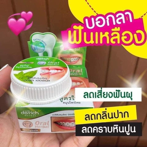 Bột trắng răng Derrich Herbal