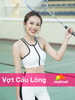 BỘ VỢT CẦU LÔNG BADMINTON PPIT