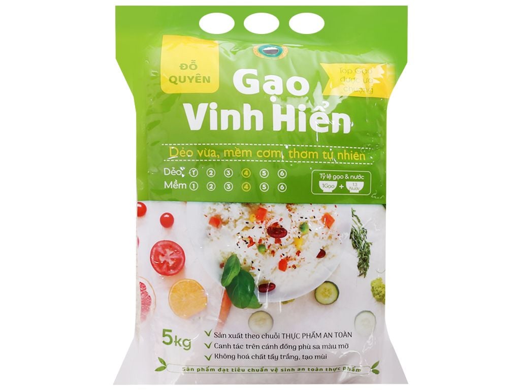  Gạo Quê Đỗ Quyên Túi 5kg 