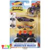 Bộ Xe Hot Wheels Monster Truck Maker Tím