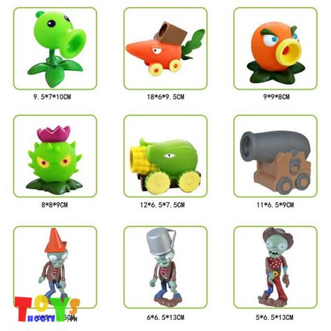 Đồ Chơi Mô Hình PvZ Plants vs Zombies 1 