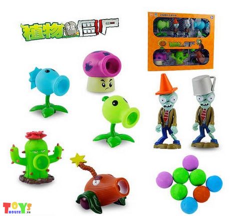 Hộp Đồ Chơi Plants VS Zombies Size Lớn dck151 