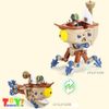 Hộp 5 Đồ Chơi PVZ Zombie Boss Robot Biến Hình - Hợp Thể