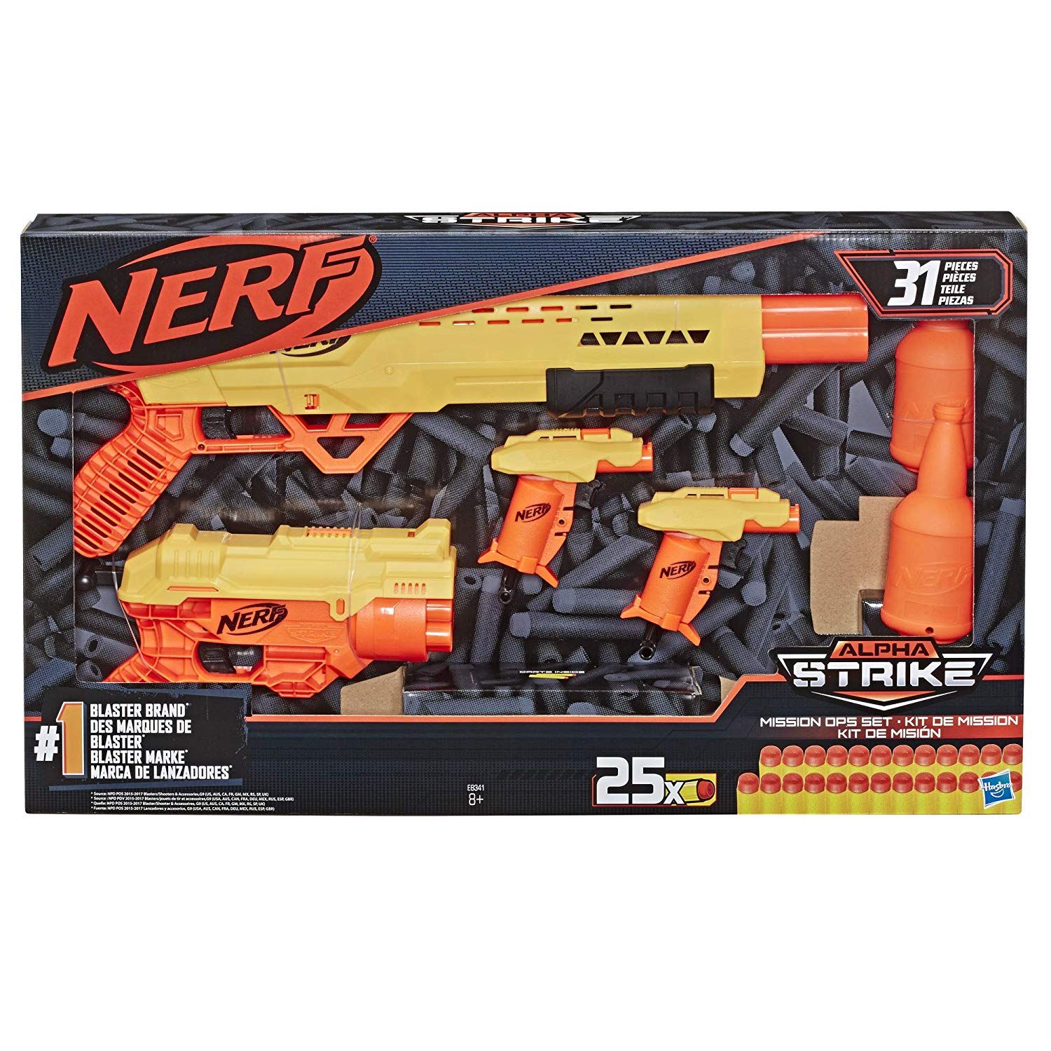 Bộ Súng Nerf Alpha Strike Mission Ops Set