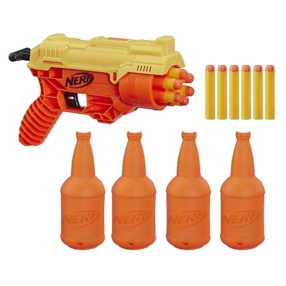 Bộ Súng Nerf Alphastrike Cobra RC6 Target Set Với Chai Tập Bắn