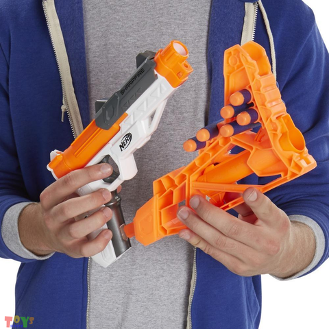  Súng Nerf Biến Hình 6 Trong 1 Sharpfire 