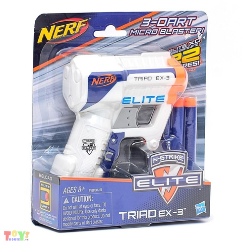  Súng Nerf N-Strike Triad Ex-3 