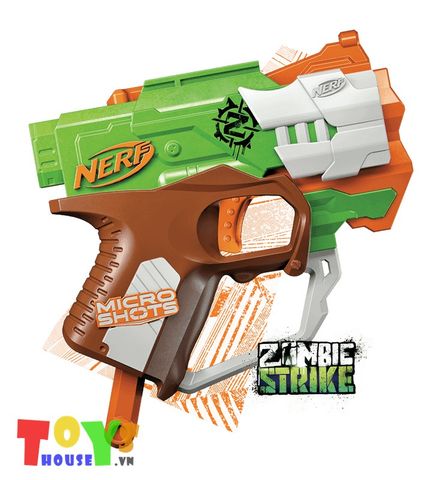 Súng Nerf Lùn Crossfire Zombie Strike Microshot