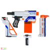 Súng Nerf 4 trong 1 N-strike Retaliator màu trắng