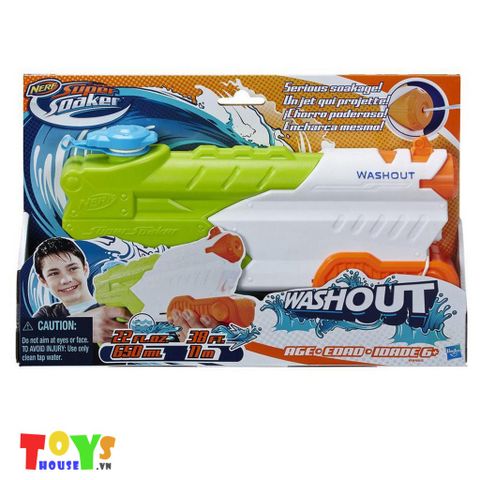 Súng Nước Nerf Super Soaker Washout 