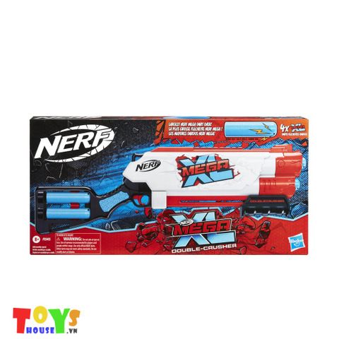 Súng Shotgun 2 Nòng Nerf Mega XL Double Crusher 1 