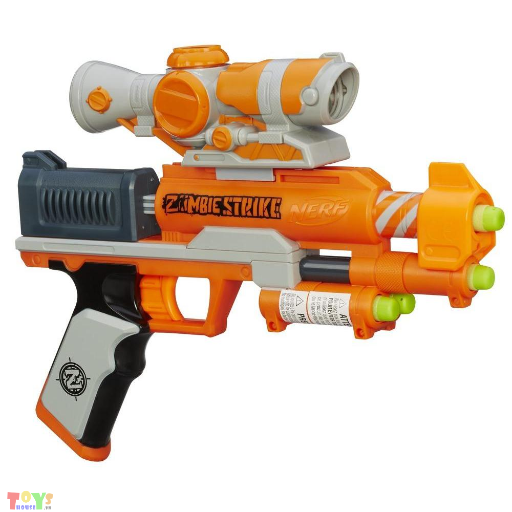 Súng Nerf Zombie Strike ZED Squad Clear Shot Blaster