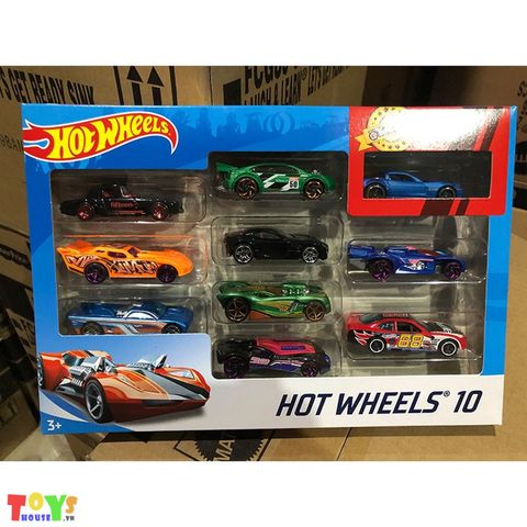 Xe Hot Wheels Hộp 10 Chiếc 1 