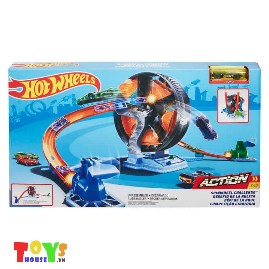 Xe Hot Wheels Chinh Phục Thử Thách Spinwheel Challenge