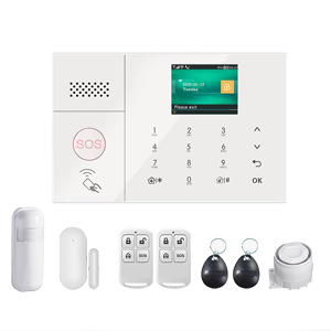 Alarm Z7 - Bộ Báo Động Chống Trộm Qua WIFI + Sim GSM Màn Hình Màu