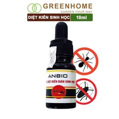 Thuốc diệt kiến sinh học Anbio, chai 10ml, diệt kiến, gián tận gốc, an toàn, hiệu quả, tiết kiệm |Greenhome