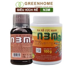 Phân kích rễ N3M, siêu ra rễ, giâm, chiết cành, dùng cho phong lan, bon sai, ngâm hạt giống |Greenhome