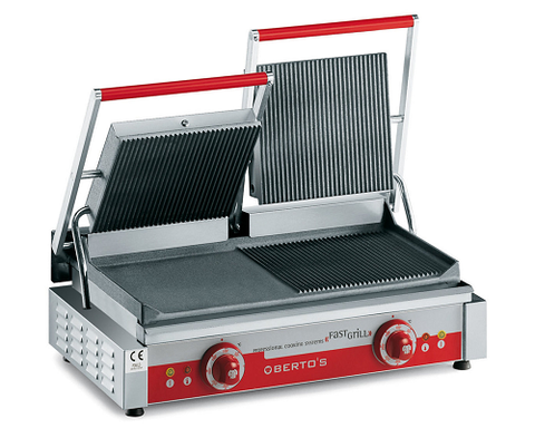 DOUBLE-PLATE CONTACT GRILL - PDR/LD (16190000)/ PDM/LD (16210000)/ PDL/LD (16230000) - BERTO'S