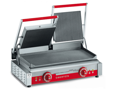 DOUBLE-PLATE CONTACT GRILL - PDR/LD (16190000)/ PDM/LD (16210000)/ PDL/LD (16230000) - BERTO'S