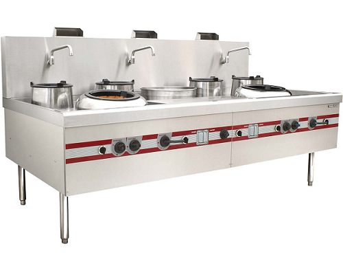 Power Flame - CE Series - WRS-2A-GCE - Super Power Wok Range (ShangHai Style)