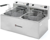 Sammic - Compact Fryer with 2 Removable Tanks - F-3+3/ F-8+8/ F-10+10 - Gastronorm Series