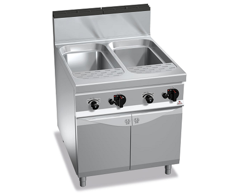 SINGLE/ DOUBLE GAS PASTA COOKER - G9CP40/ G9CP80 - BERTO'S