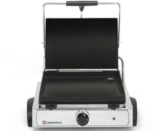 Sammic - Medium-sized Smooth Electric Contact Grill with Cover - GLM-6