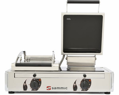 Sammic - Glass Ceramic Double-Sized Vitro Grill with Cover- GV-10